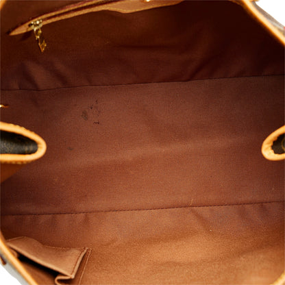 Brown Louis Vuitton Monogram Batignolles Horizontal Tote Bag