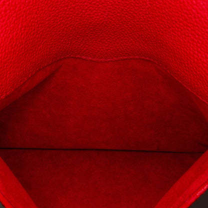 Louis Vuitton Double V Red Monogram Canvas