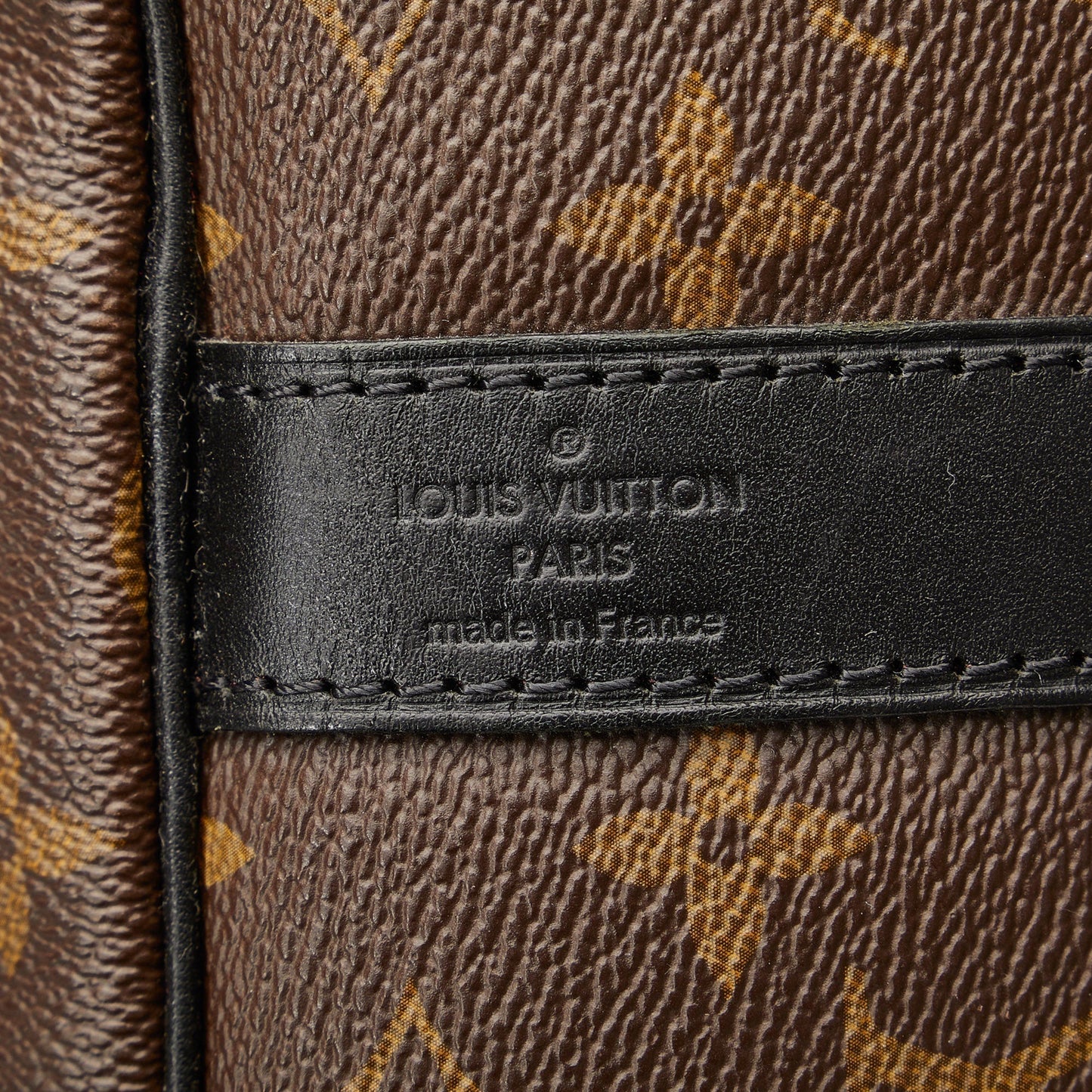 LOUIS VUITTON Monogram Macassar Keepall Bandouliere 45 Travel Bag