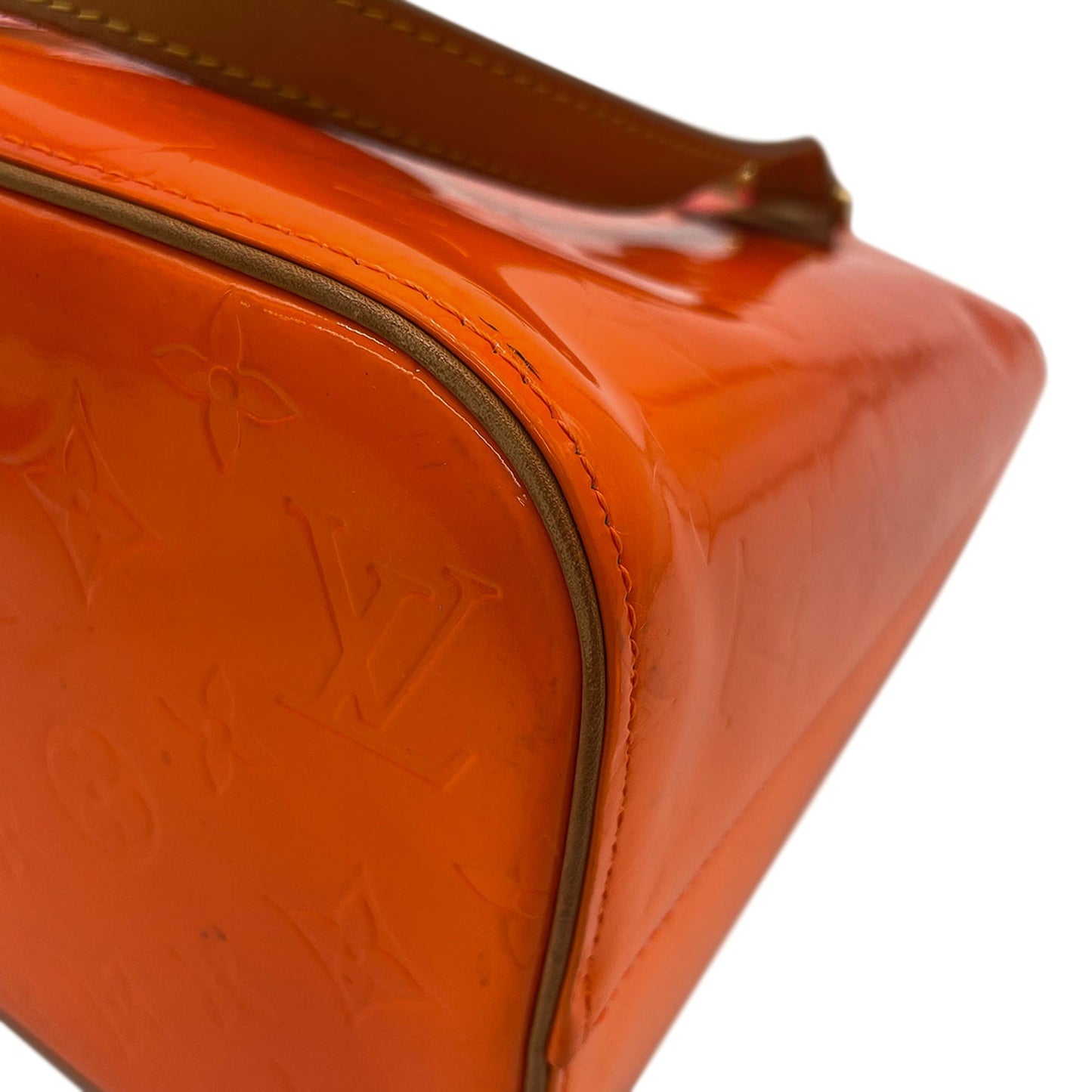 Louis Vuitton x Robert Wilson Houston PM Orange Monogram Vernis