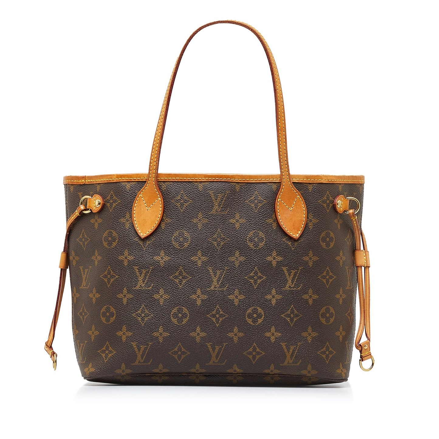 Brown Louis Vuitton Monogram Neverfull PM Tote Bag