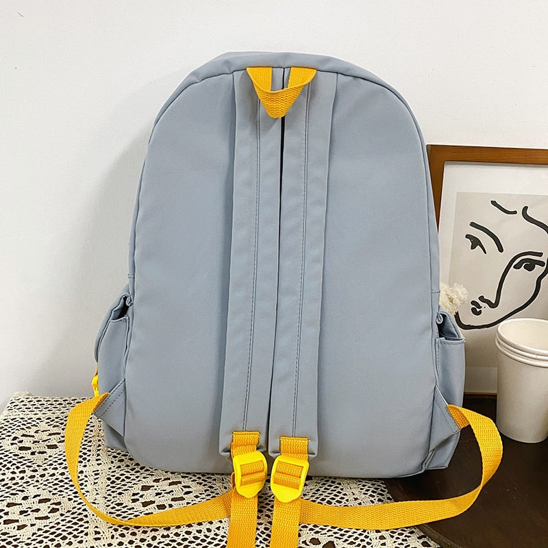 Waterproof Women Backpack Cute Nylon Rucksack Bookbag for Teenager Kawaii Girls Schoolbag Travel Bag Mochila