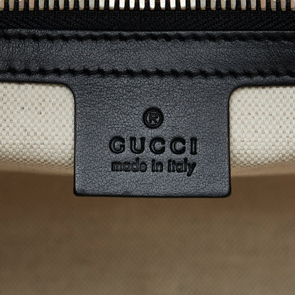 Black Gucci Guccissima Tote Bag