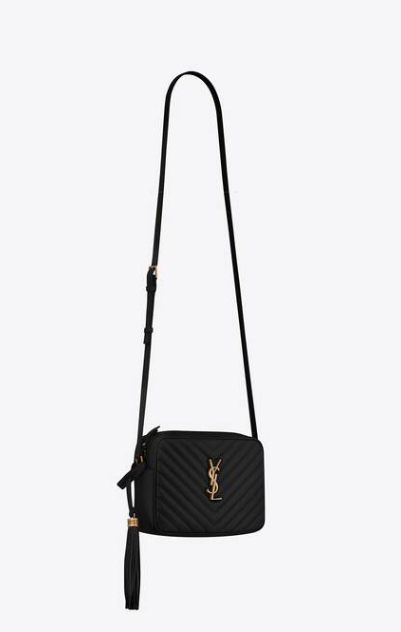 YSL Lou Small Bag In Black