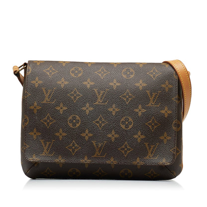 LOUIS VUITTON Monogram Musette Tango Short Strap Shoulder Bag