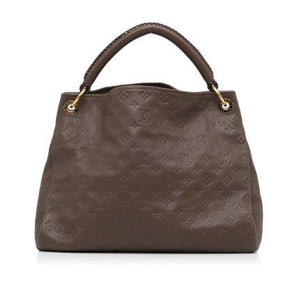 Louis Vuitton Artsy MM Brown Monogram Empreinte