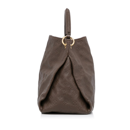 Louis Vuitton Artsy MM Brown Monogram Empreinte