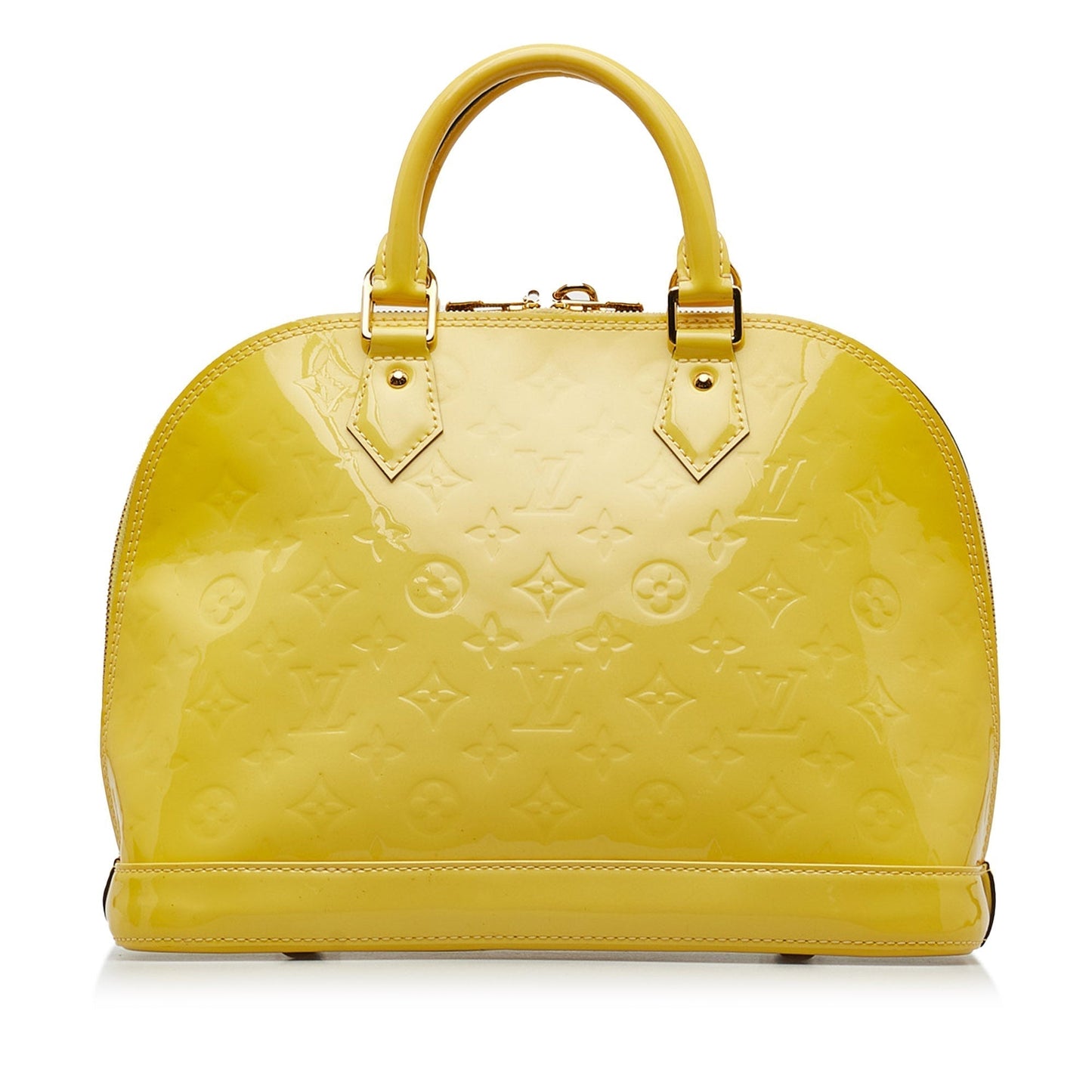 LOUIS VUITTON Monogram Vernis Alma PM Handbag