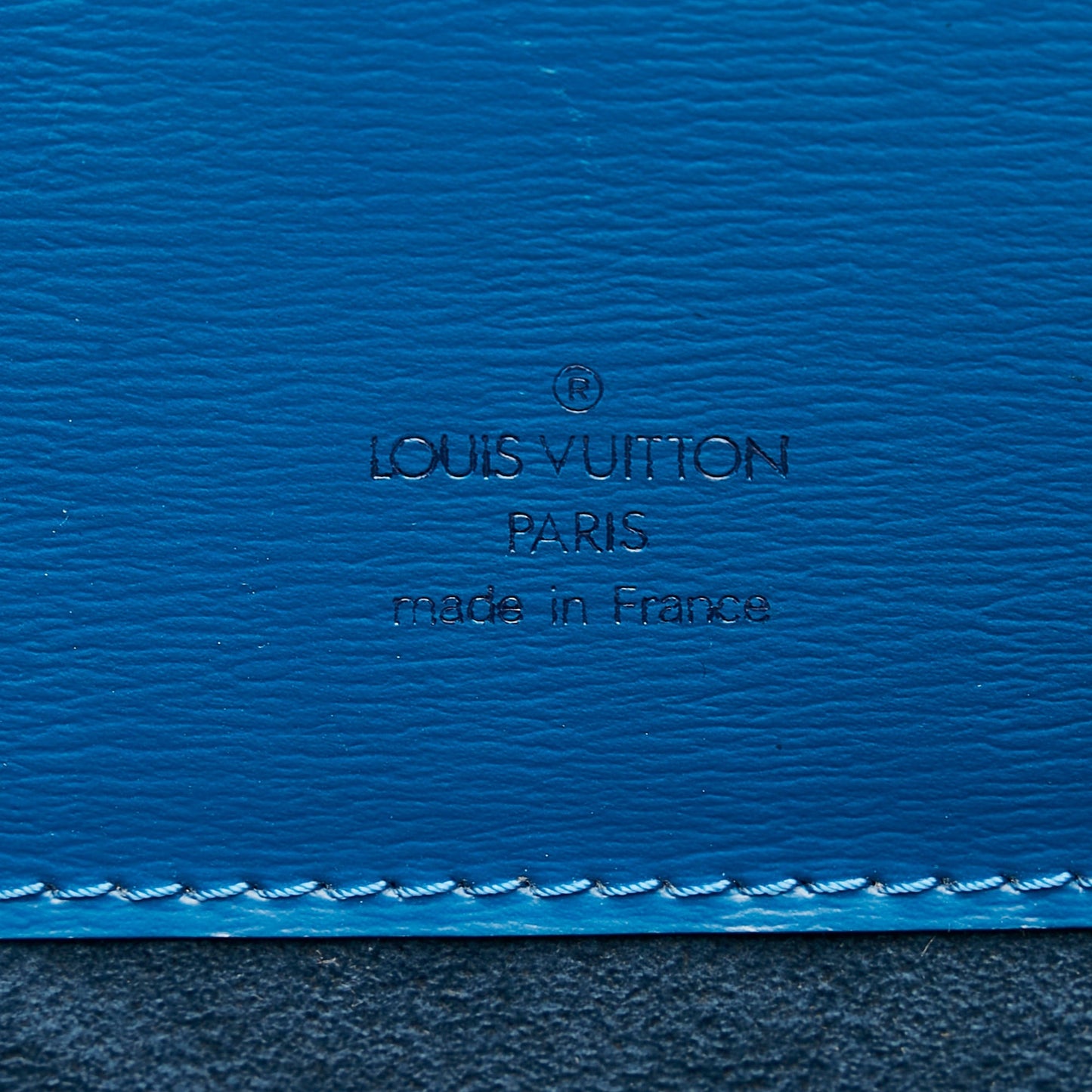 Louis Vuitton Cluny Blue Epi