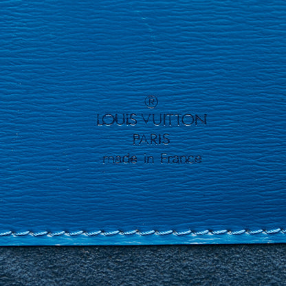 Louis Vuitton Cluny Blue Epi