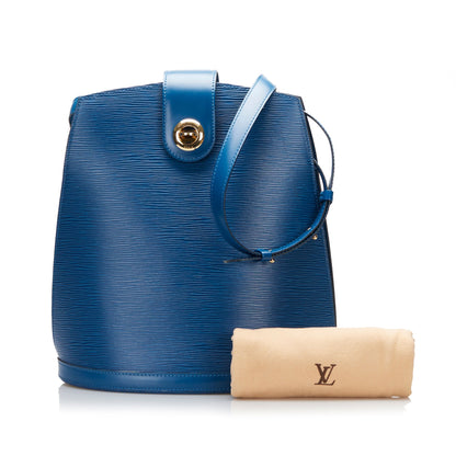 Louis Vuitton Cluny Blue Epi