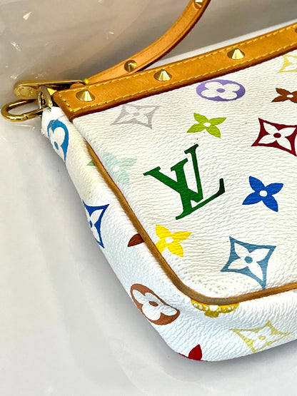 LOUIS VUITTON TAKASHI MURAKAMI MULTICOLOR MONOGRAM POCHETTE