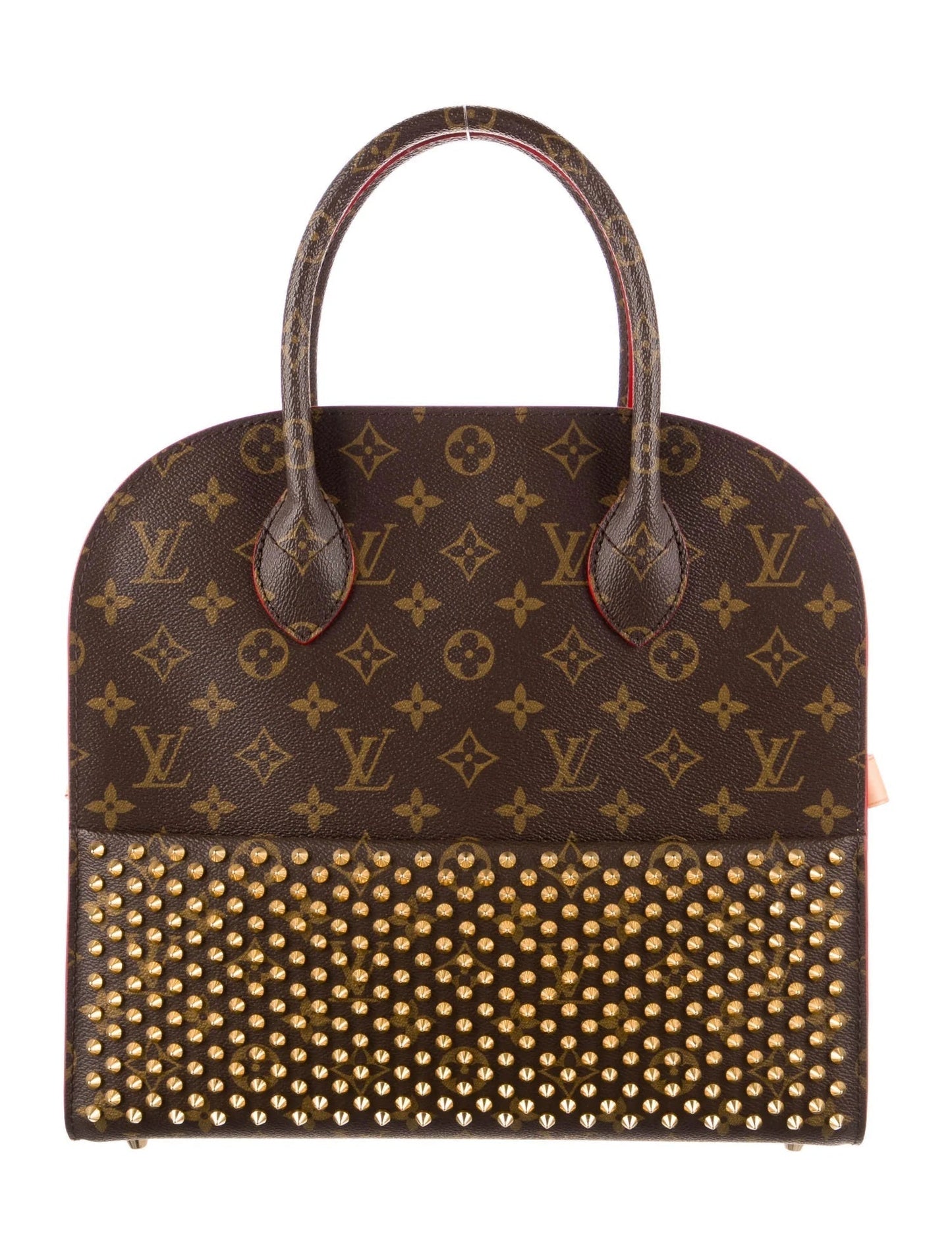 LOUIS VUITTON X CHRISTIAN LOUBOUTIN MONOGRAM ICONOCLASTS SPIKE TOTE