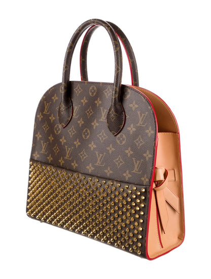 LOUIS VUITTON X CHRISTIAN LOUBOUTIN MONOGRAM ICONOCLASTS SPIKE TOTE