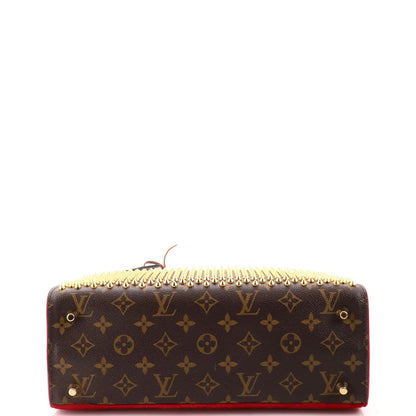 LOUIS VUITTON X CHRISTIAN LOUBOUTIN MONOGRAM ICONOCLASTS SPIKE TOTE