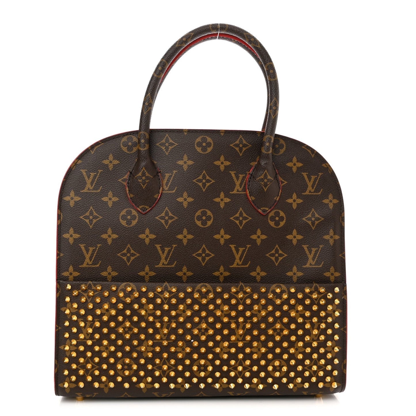 LOUIS VUITTON X CHRISTIAN LOUBOUTIN MONOGRAM ICONOCLASTS SPIKE TOTE