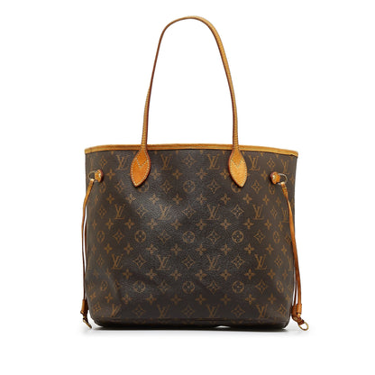 Brown Louis Vuitton Monogram Neverfull MM Tote Bag