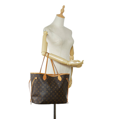 Brown Louis Vuitton Monogram Neverfull MM Tote Bag