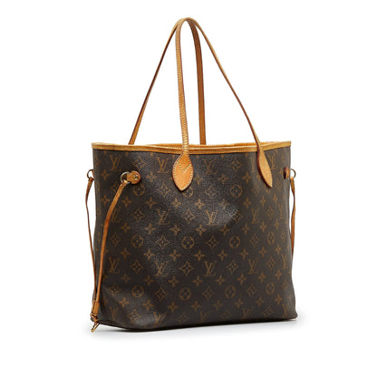 Brown Louis Vuitton Monogram Neverfull MM Tote Bag