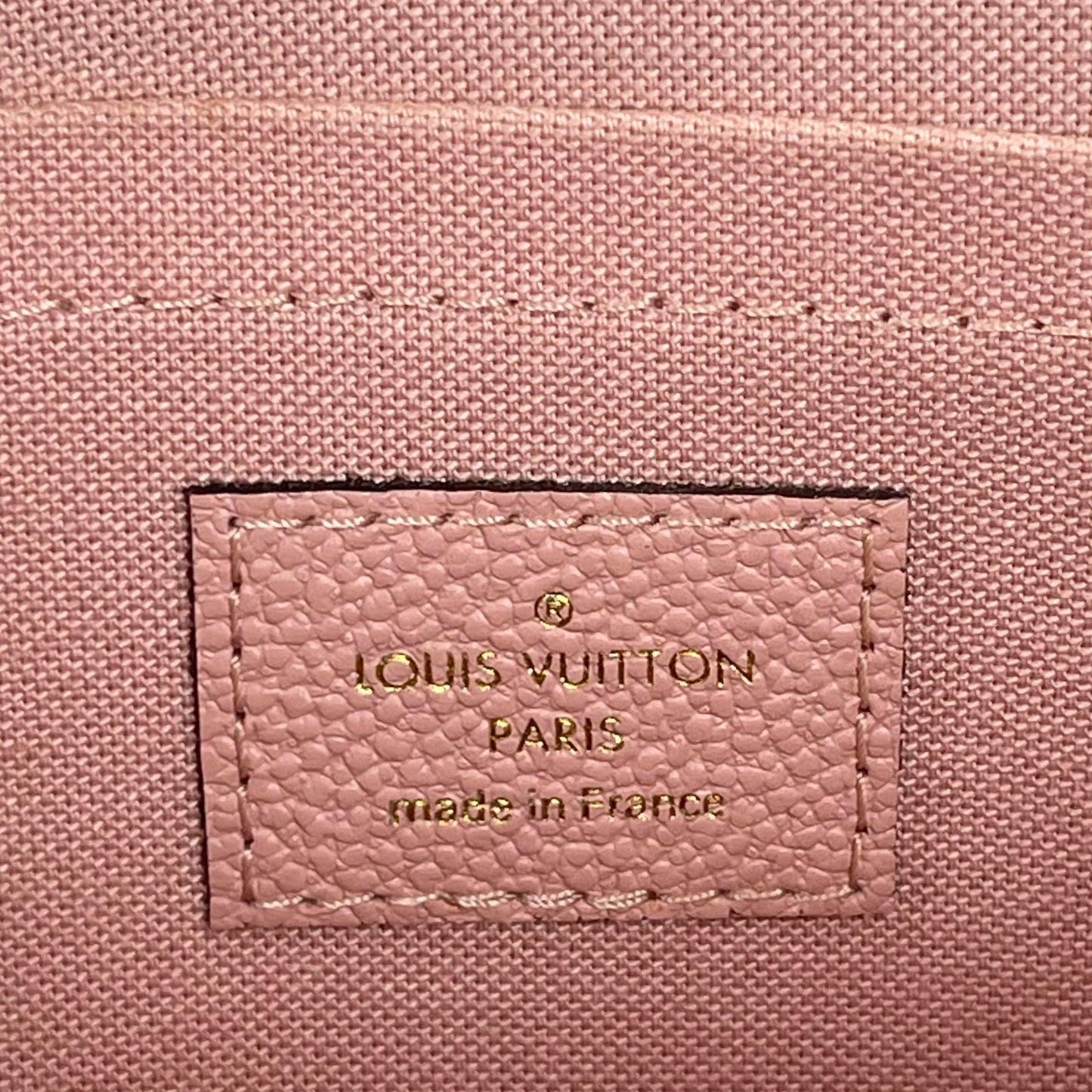 LOUIS VUITTON Empreinte Daily Pouch Rose Poudre