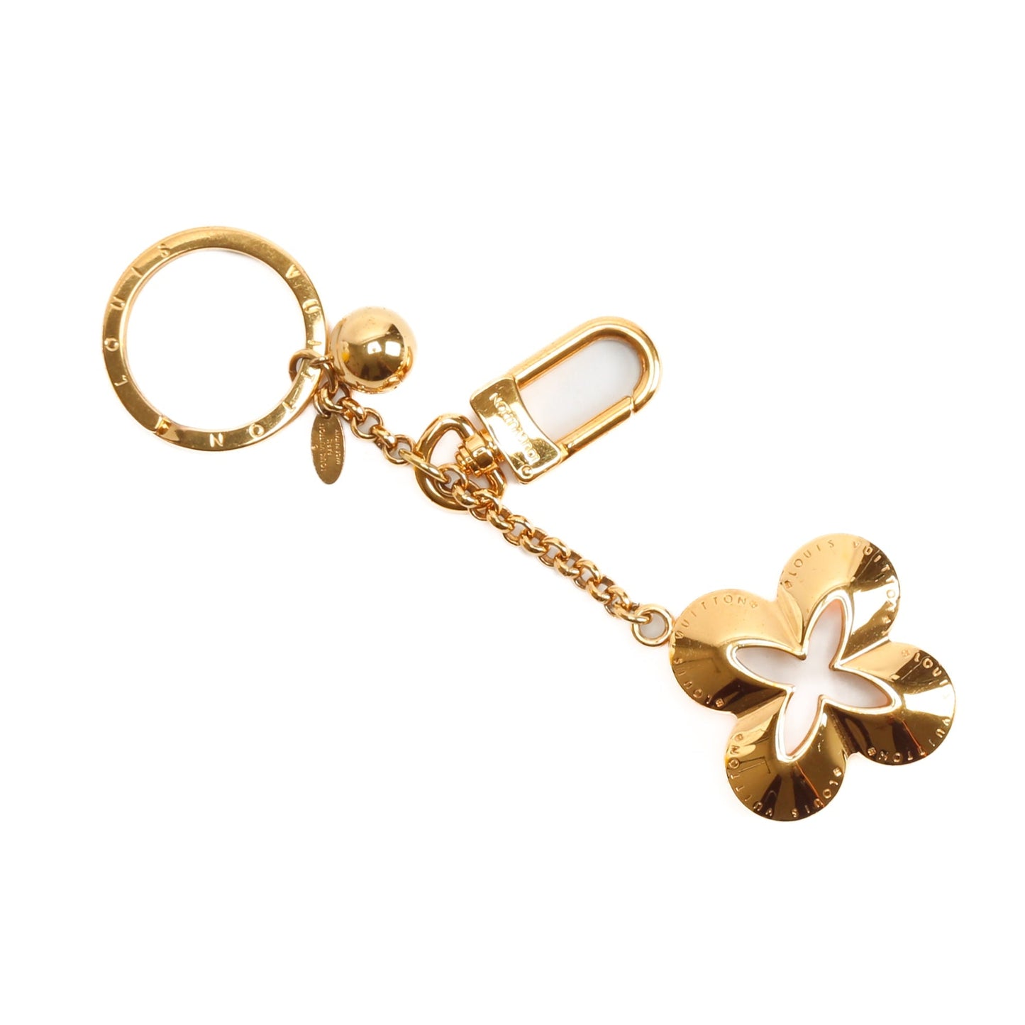 LOUIS VUITTON Eclipse Key Holder & Bag Charm