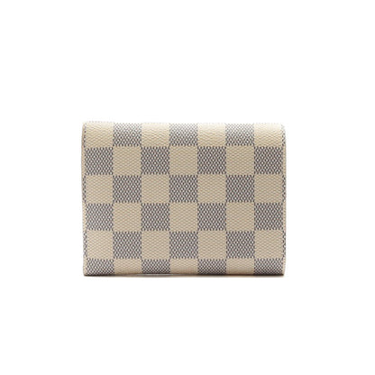 LOUIS VUITTON Victorine Wallet Damier Azur