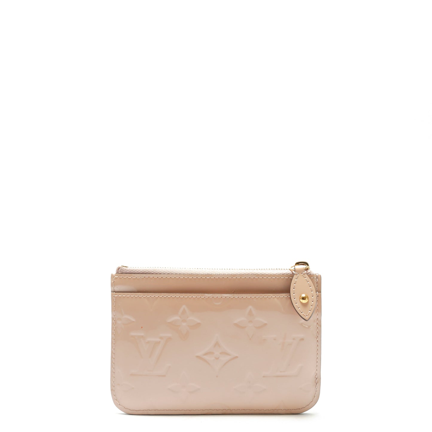 LOUIS VUITTON Cles Key Pouch Monogram Vernis