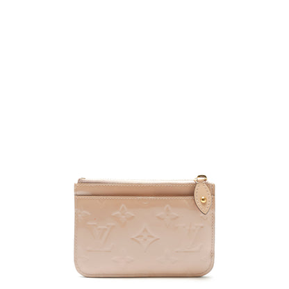 LOUIS VUITTON Cles Key Pouch Monogram Vernis