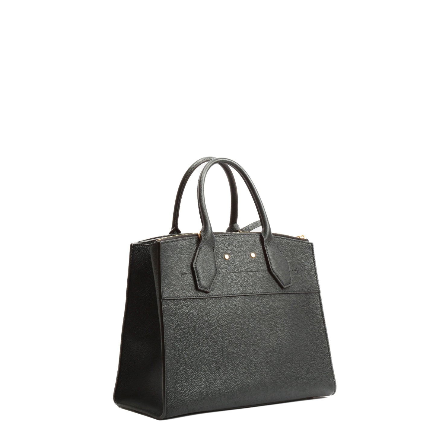 LOUIS VUITTON City Steamer MM - Leather Black