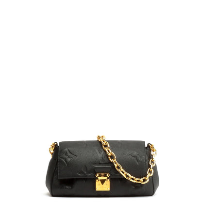 LOUIS VUITTON Favorite MM Empreinte Giant Monogram - Black