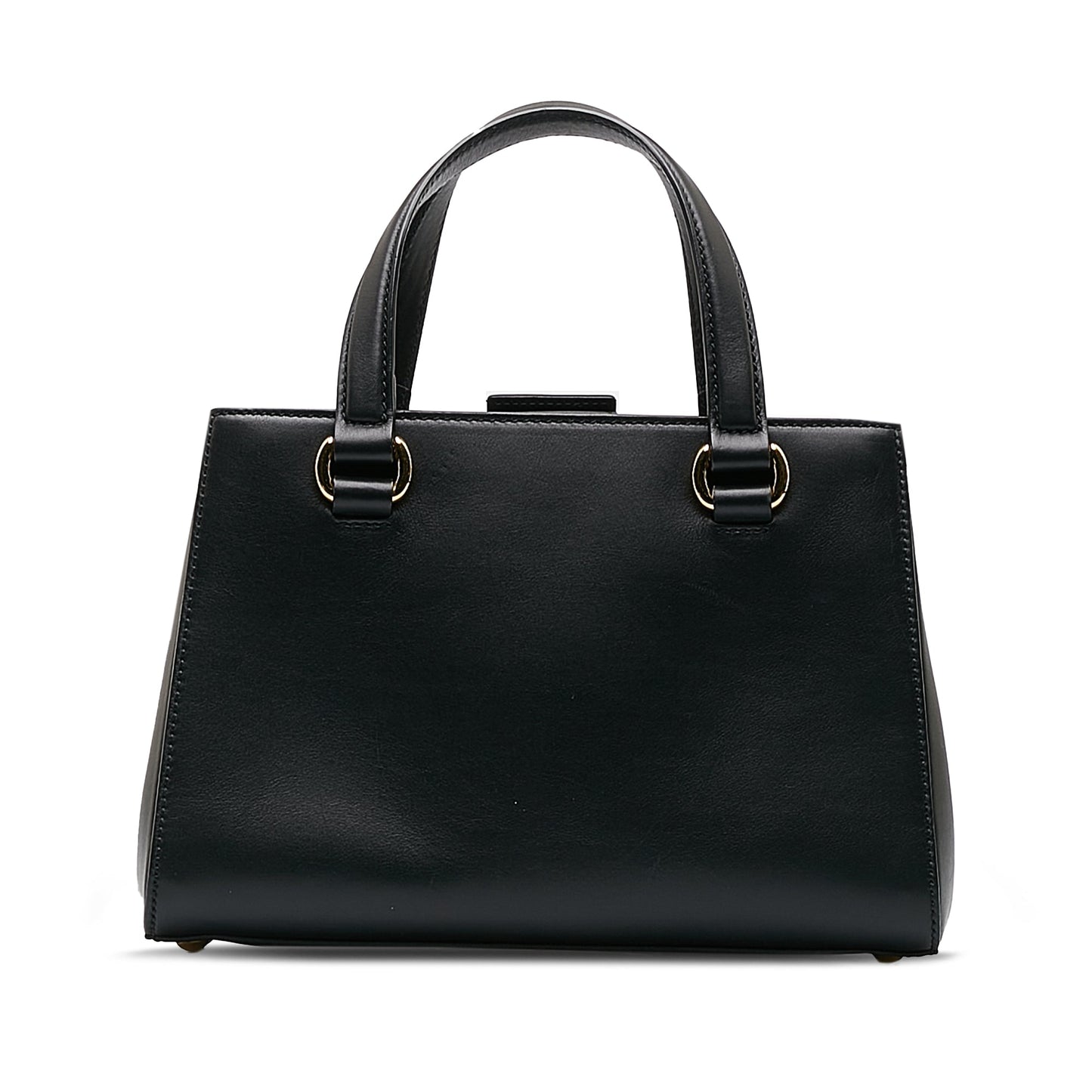 Gucci Sylvie Web Black Leather