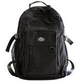Gothslove School Black Backpack Men Women Waterproof Nylon Large Capacity Backpacks for High Schoolers