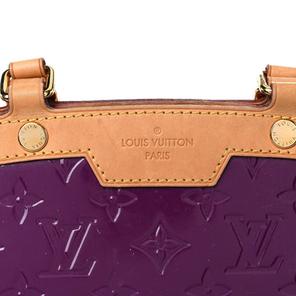 LOUIS VUITTON VERNIS BREA AMETHYST MM BAG