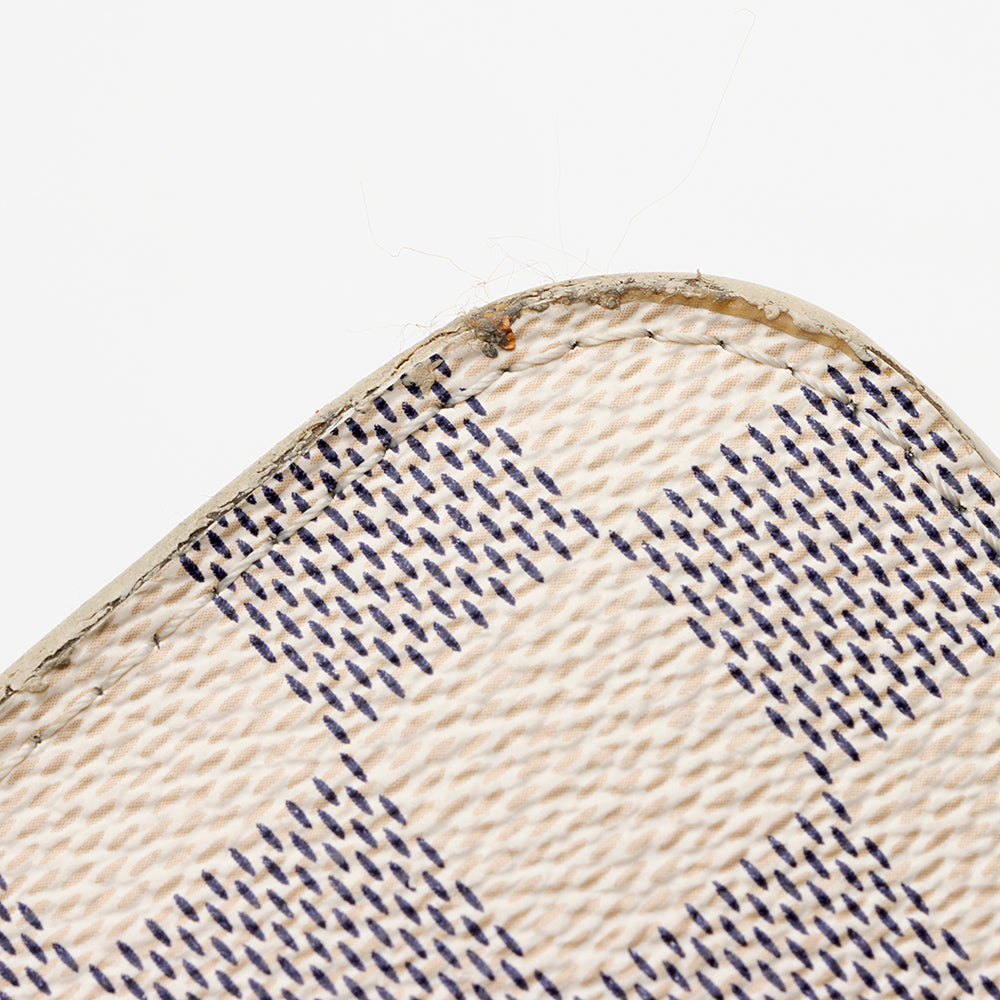 Louis Vuitton Damier Azur Neverfull MM Pochette (SHF-21426)