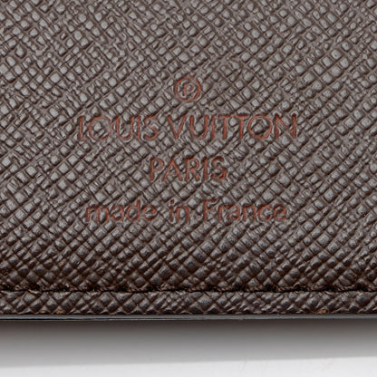 Louis Vuitton Damier Ebene Brazza Wallet