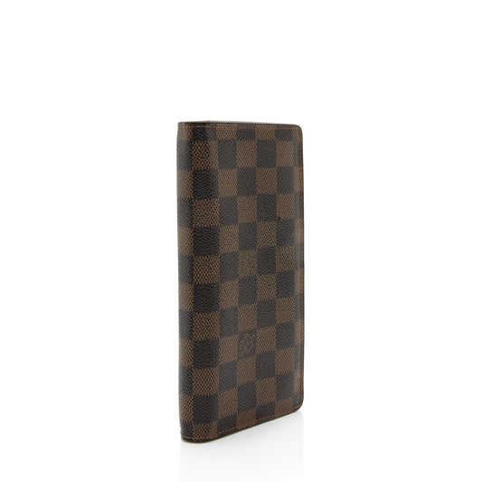 Louis Vuitton Damier Ebene Brazza Wallet