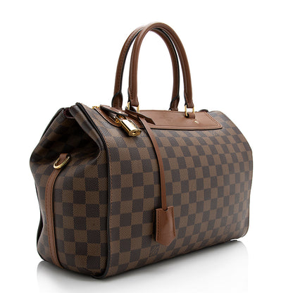 Louis Vuitton Damier Ebene Greenwich Satchel (SHF-21915)