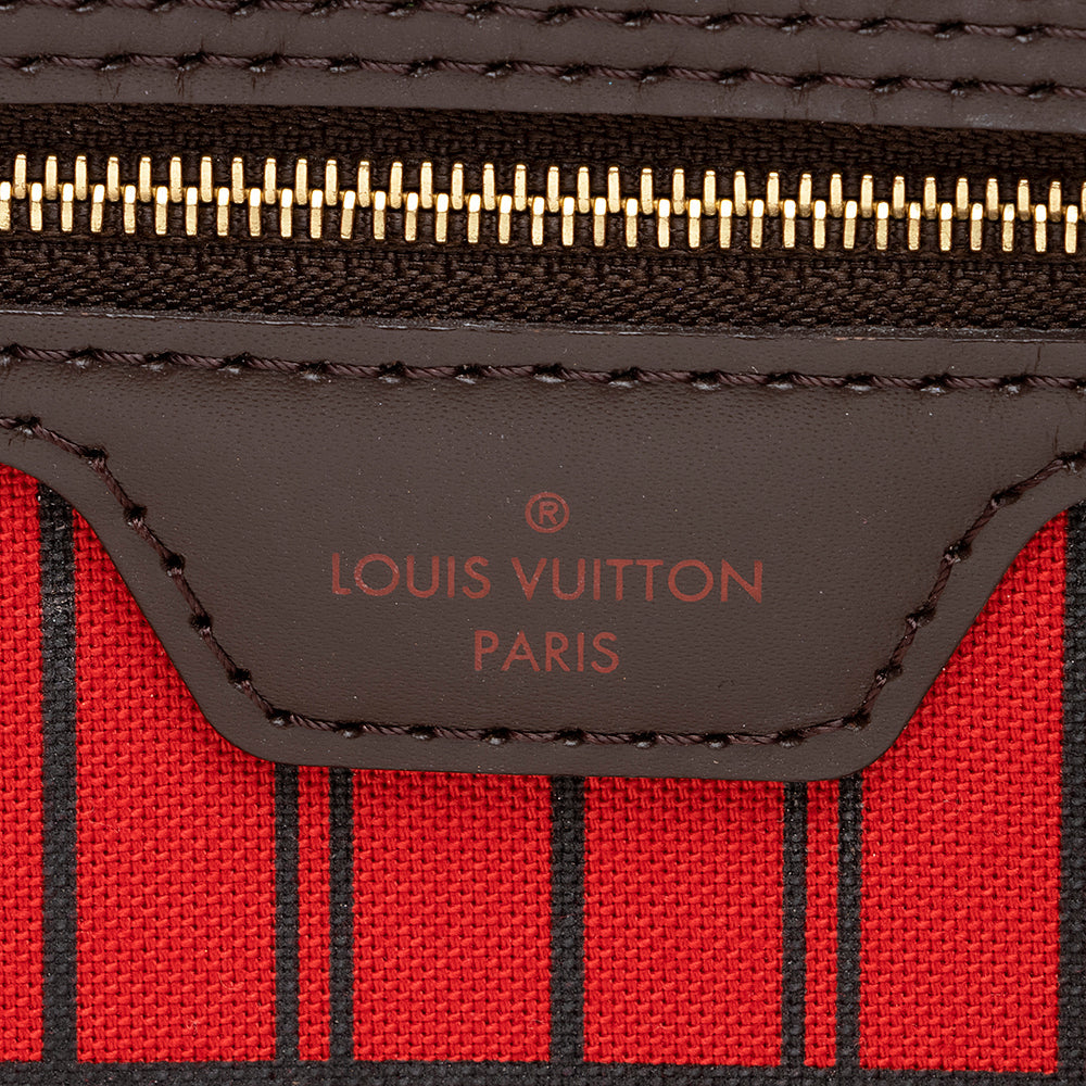 Louis Vuitton Damier Ebene Neverfull GM Tote (SHF-20195)