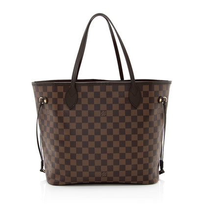 Louis Vuitton Damier Ebene Neverfull MM Tote (SHF-21695)