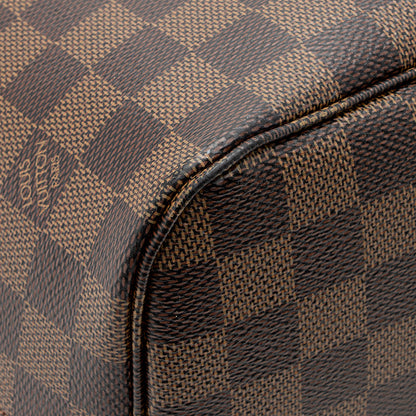 Louis Vuitton Damier Ebene Neverfull MM Tote (SHF-21695)