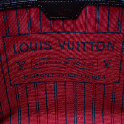 Louis Vuitton Damier Ebene Neverfull MM Tote (SHF-23215)