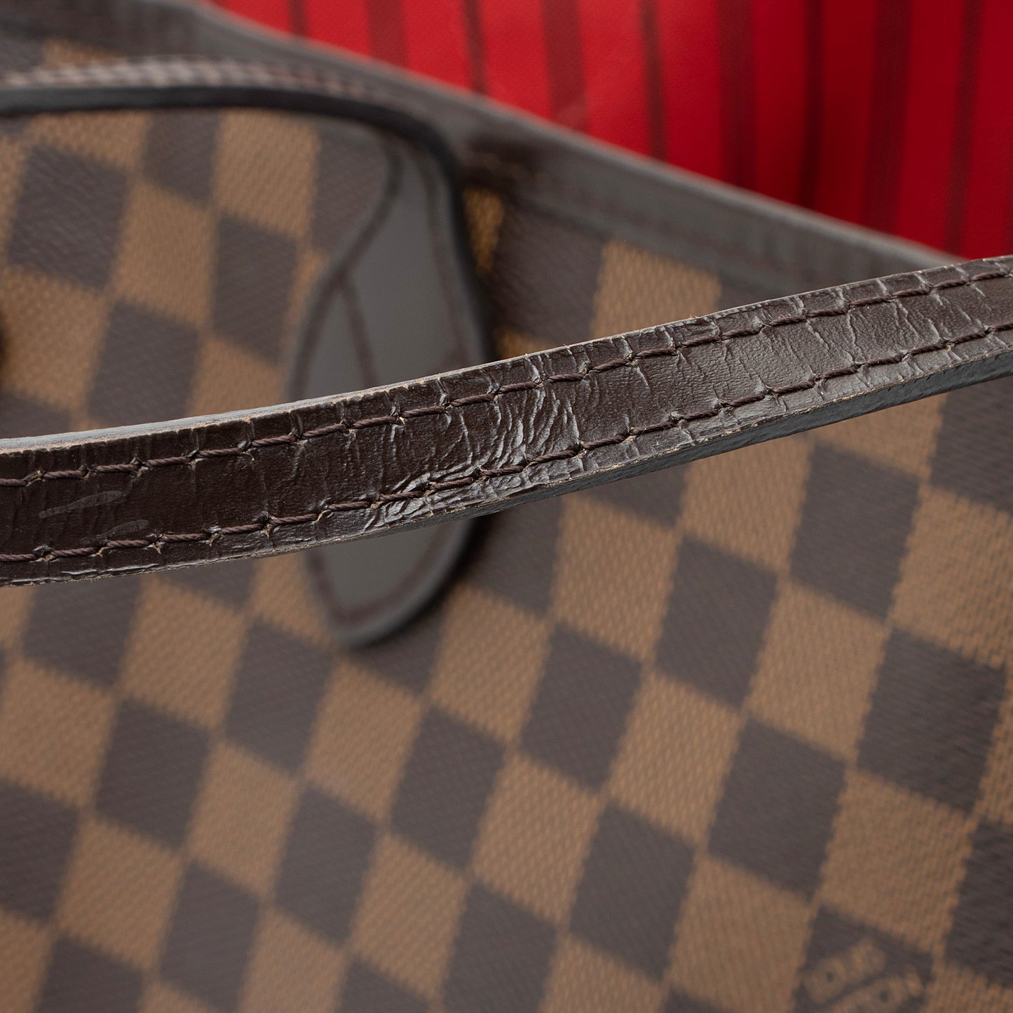 Louis Vuitton Damier Ebene Neverfull MM Tote (SHF-23215)