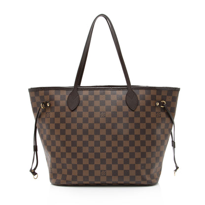 Louis Vuitton Damier Ebene Neverfull MM Tote (SHF-23215)