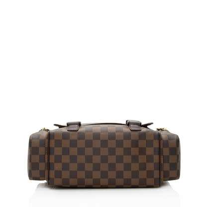 Louis Vuitton Damier Ebene Reporter Melville Messenger Bag (SHF-21999)