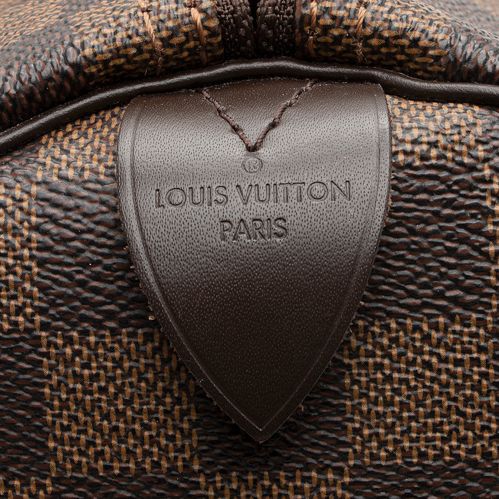 Louis Vuitton Damier Ebene Speedy 30 Satchel (SHF-20399)