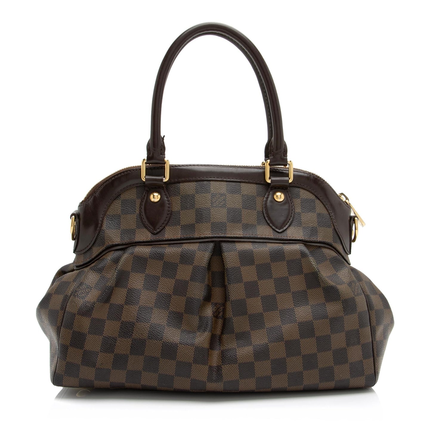 Louis Vuitton Damier Ebene Trevi PM Satchel (SHF-23535)