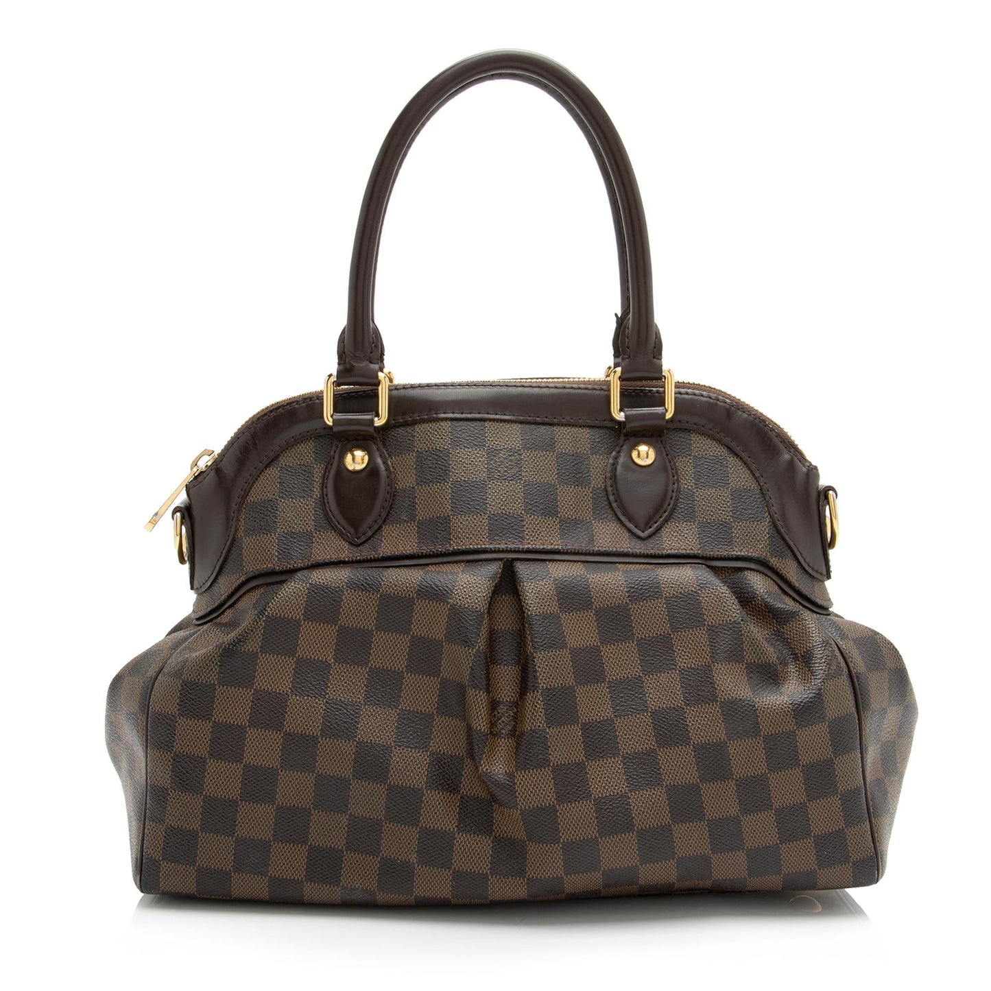 Louis Vuitton Damier Ebene Trevi PM Satchel (SHF-23535)