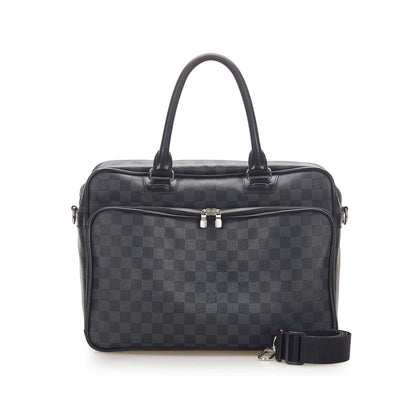 Louis Vuitton Damier Graphite Icare Laptop Bag (SHG-31702)