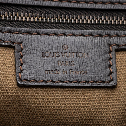 Louis Vuitton Utah Leather Huron Satchel (SHF-18525)