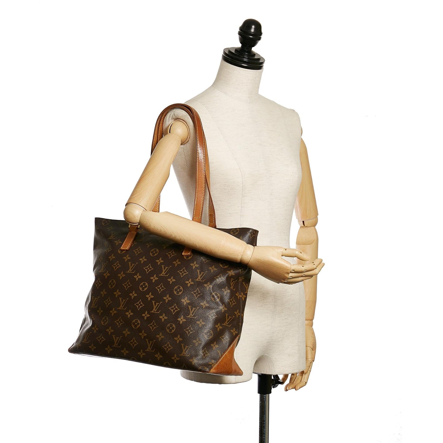 Louis Vuitton Monogram Cabas Mezzo (SHG-31329)